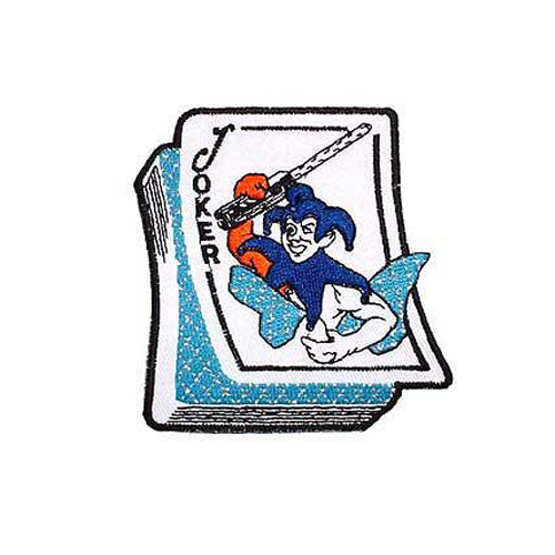 Nose Art Joker Patch - 3.5 Inch