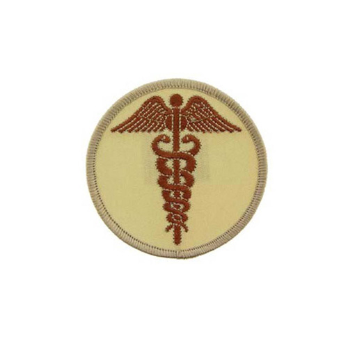 Patch Medic Caduceus Desert