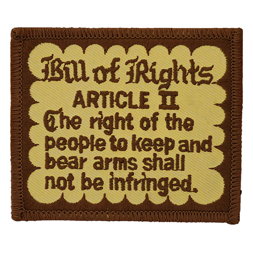 Patch-Gun Bill Of Rights