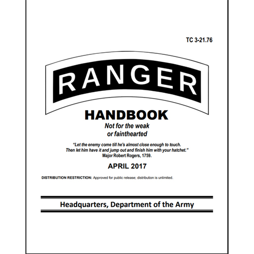 Ranger Handbook TC 3-21.76 2017