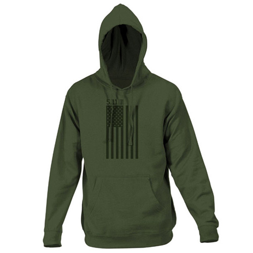 5.11 Anthracite Tonal Stars And Stripes Hoodie