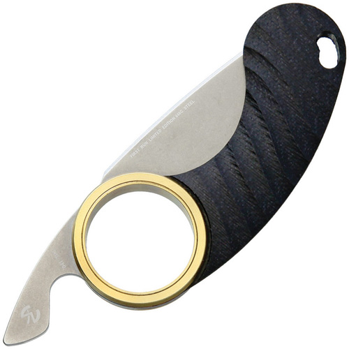 Fred Perrin Le Griffe Pliante Black G-10 Handle Folding Knife