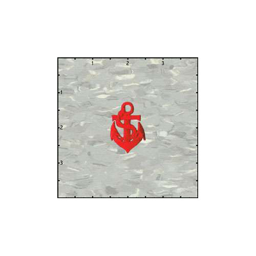 Fuzzy Dude Anchor 1.5 Inches Red