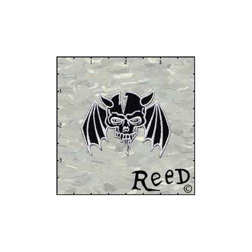 Fuzzy Dude Reeds Skull Black Winged