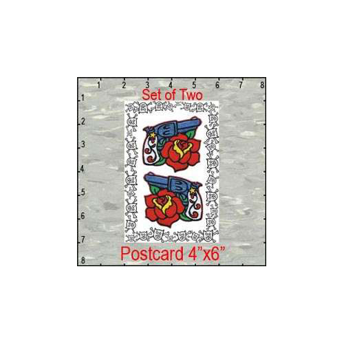 Reeds Gun And Rose Set Patch