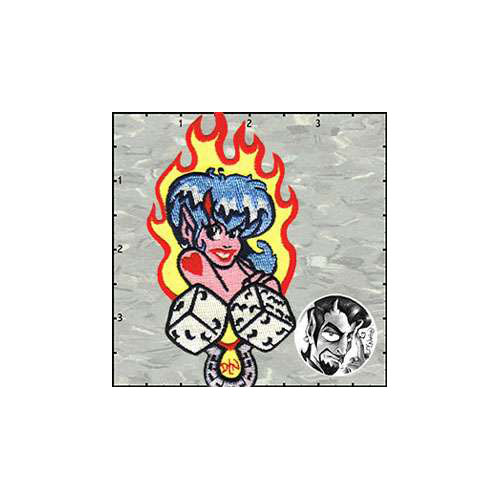 Dean Lee Nortons Good Luck Girl Large Patch