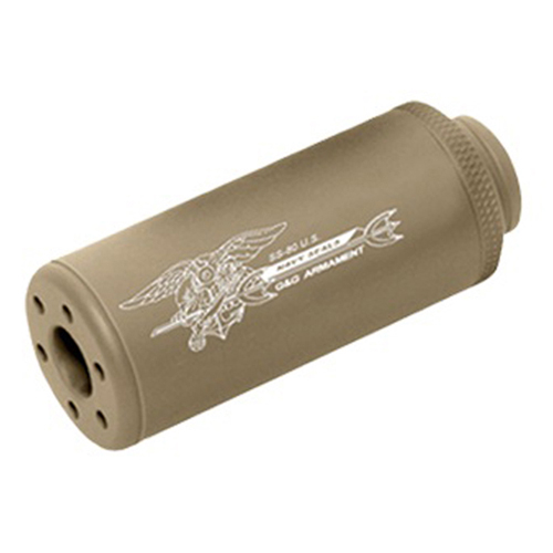 G&G SS-80 Desert Tan Mock Suppressor - 14mm CW