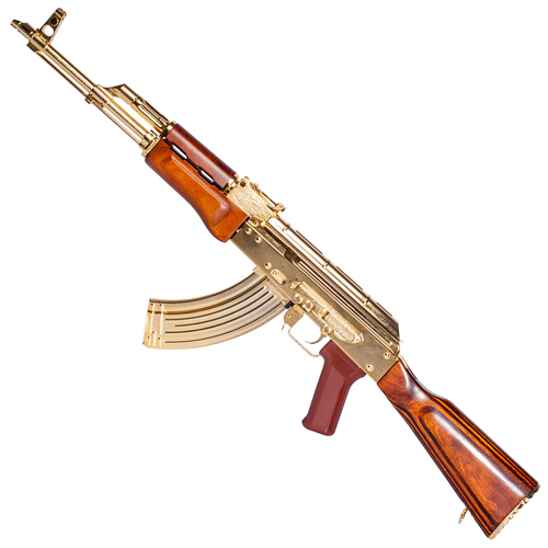 G&G 22 Carat Gold Plated GKM AEG Airsoft Rifle