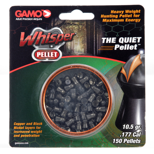 Gamo Whisper Pellets Domed Grains .177 Cal