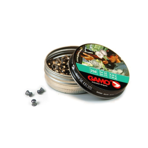 Hunter Pellets (Round Nose) 250 Count - Blister