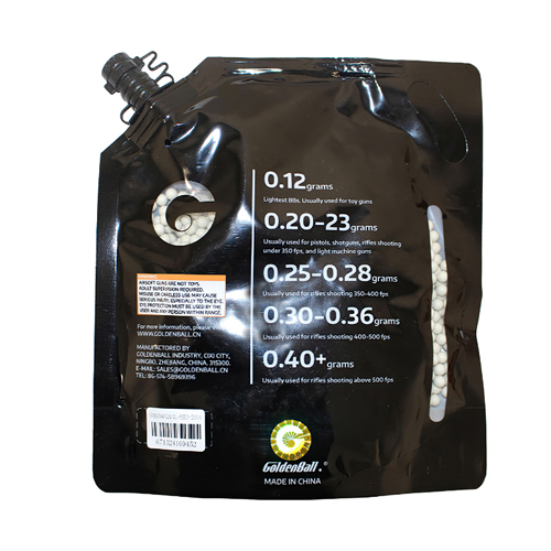 Golden Ball Tracer Airsoft BBs 2000ct