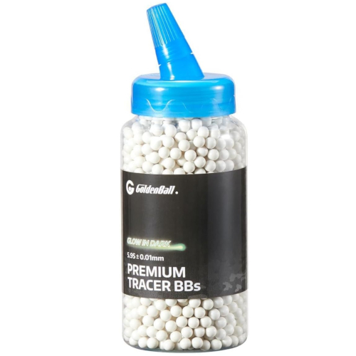 Golden Ball Bio Tracer Airsoft BBs 2000ct