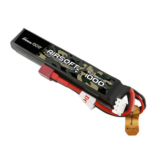 Gens Ace 1000mAh 2S Airsoft Battery - Reliable Power