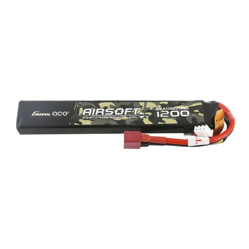 1200mAh 2S Airsoft Battery
