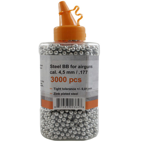 Gletcher 4.5mm Steel BBs 3000-Pack