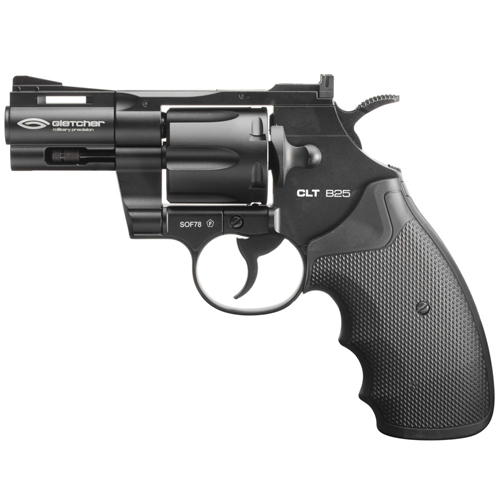 Gletcher Full Metal Compact Barrel 2.5 Inch CO2 Revolver