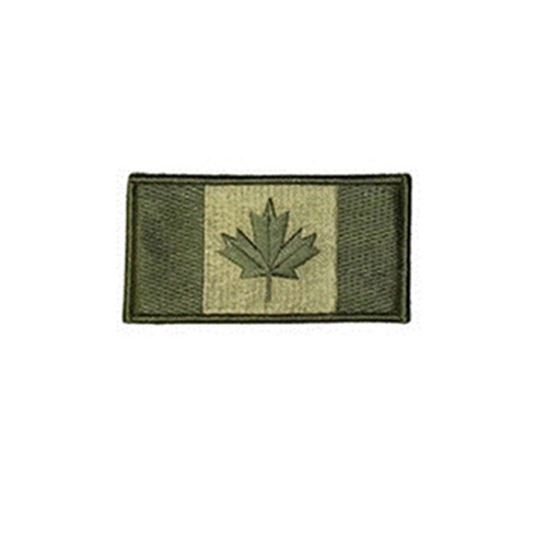 Large Black Canada 3 38 X 2 Inch Iron On Patch