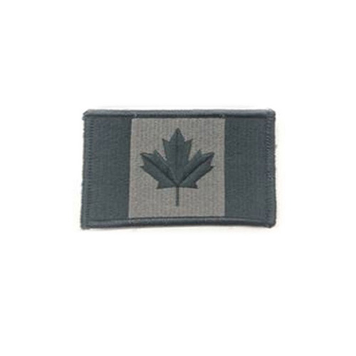 Small Canada 2 X 1 Inch Hook And Loop Backing Patch