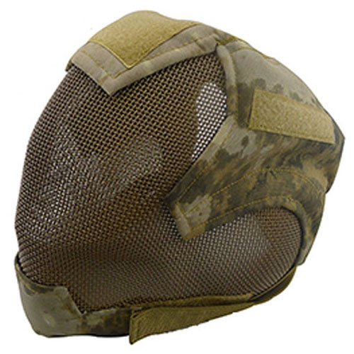 V6 Strike Military War Safety Face Mesh Airsoft Mask