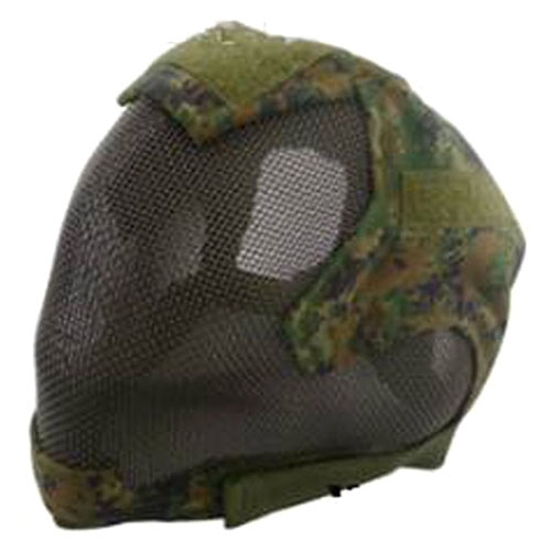 V6 Strike Military War Safety Face Mesh Airsoft Mask