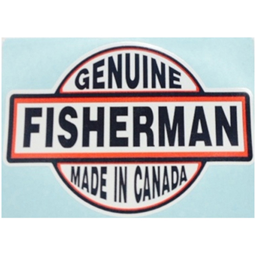 Genuine Fisherman Made In Canada Sticker