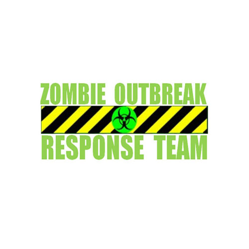 Zombie Outbreak Response Team Sticker