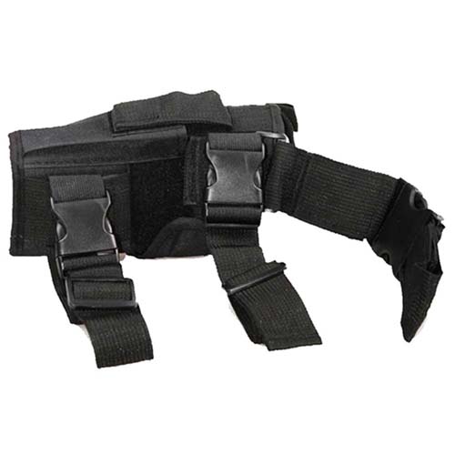 Black Drop Tornado Right Leg Holster