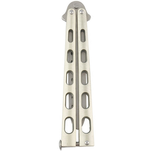 Balisong Butterfly Trainer 4 Inch Handles Unsharpened Blade