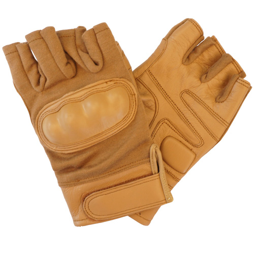 Fingerless Hard Knuckle Tactical Gloves