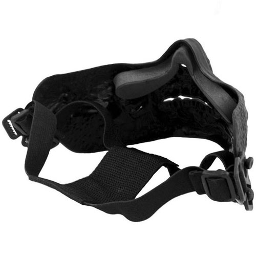 Zombie Skull Half Mask - TPU Plastic