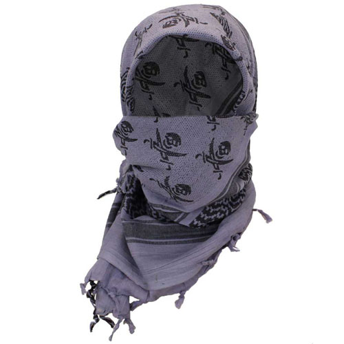 Skull Print Shemagh Tactical Scarf