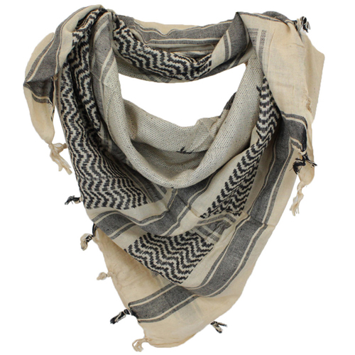 Arab Shemagh Scarf with Tactical Flag Print