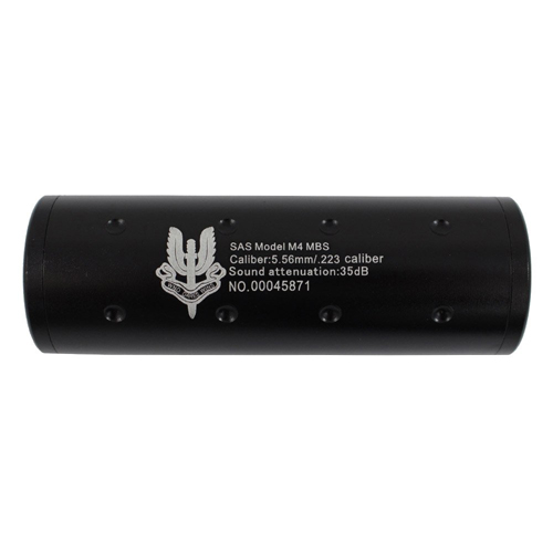 Airsoft Mock Dimpled Barrel Suppressor