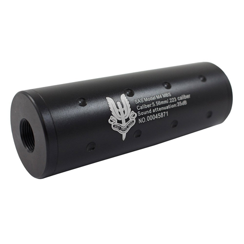 Airsoft Mock Dimpled Barrel Suppressor