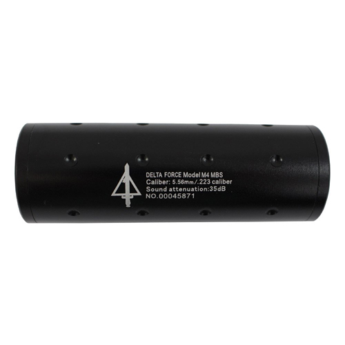 Airsoft Mock Dimpled Barrel Suppressor