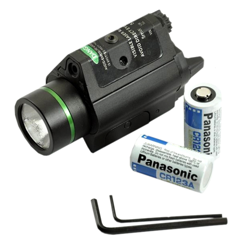 200 Lumen LED gun Flashlight with Laser