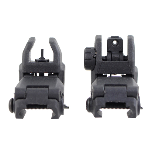 Front and Rear Flip-Up Sights
