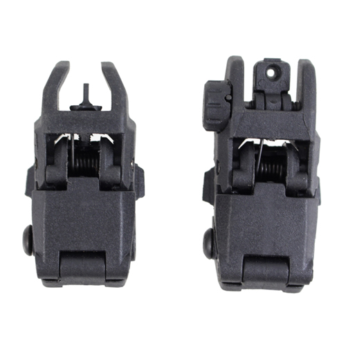Front and Rear Flip-Up Sights