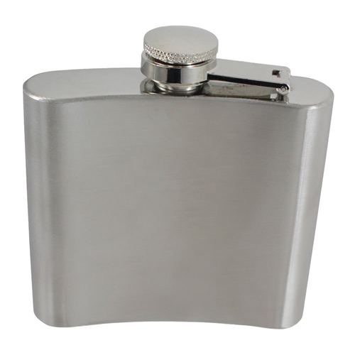 Stainless Steel Silver Flask