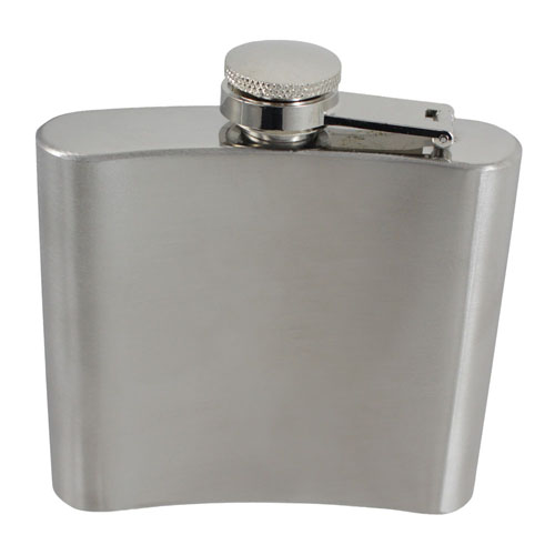 Stainless Steel Silver Flask