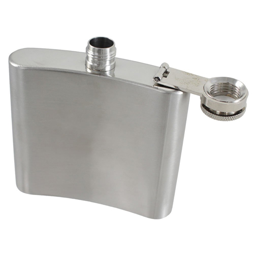 Stainless Steel Silver Flask