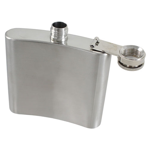 Stainless Steel Silver Flask