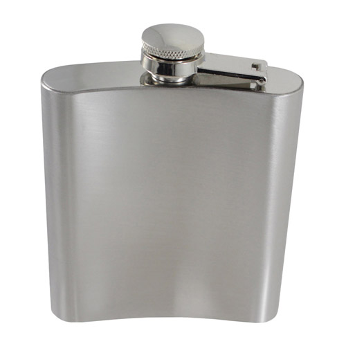 Stainless Steel Silver Flask