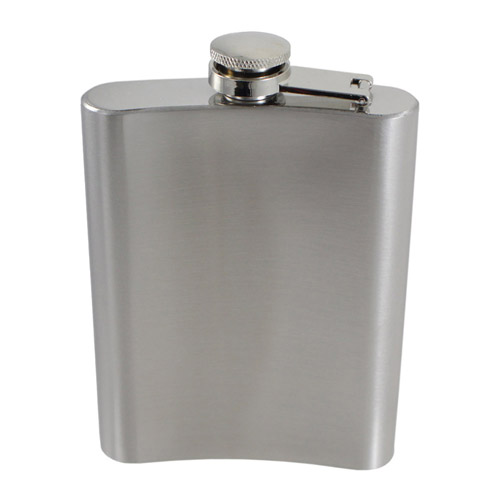Stainless Steel Silver Flask