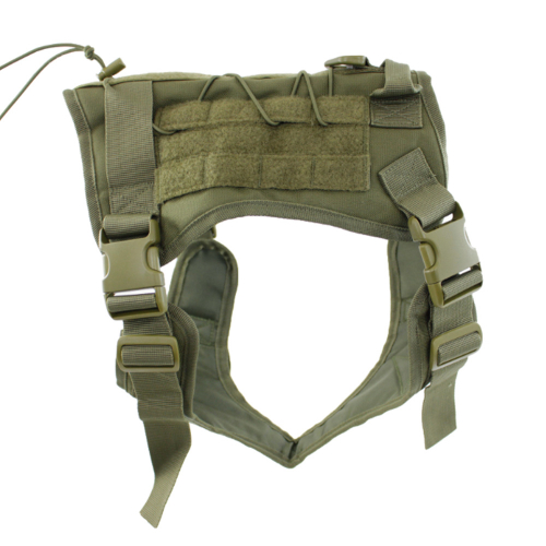 Tactical MOLLE Dog Harness Vest
