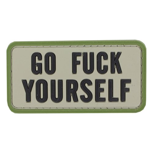 PVC Go Fuck Yourself Patch
