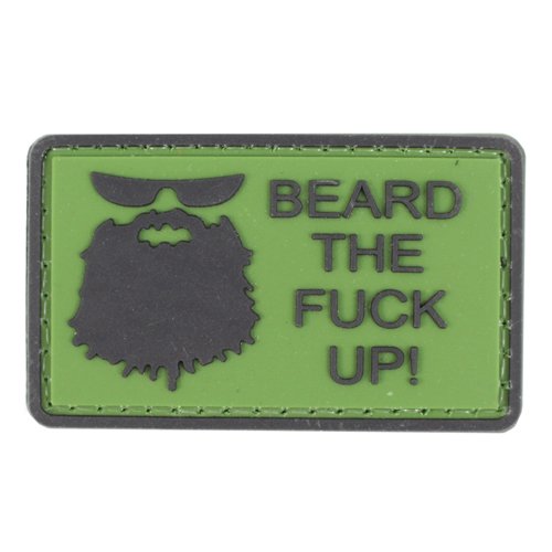 PVC Beard the Fuck Up Patch