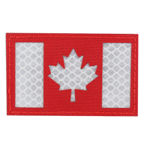 Reflective Canadian Flag Patch