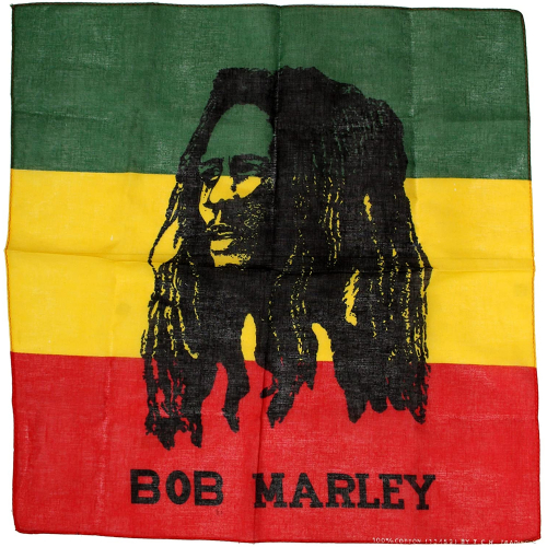 22x22 Bob Marley Bandana