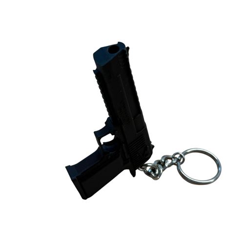 Desert Eagle Loud Whistle Keychain